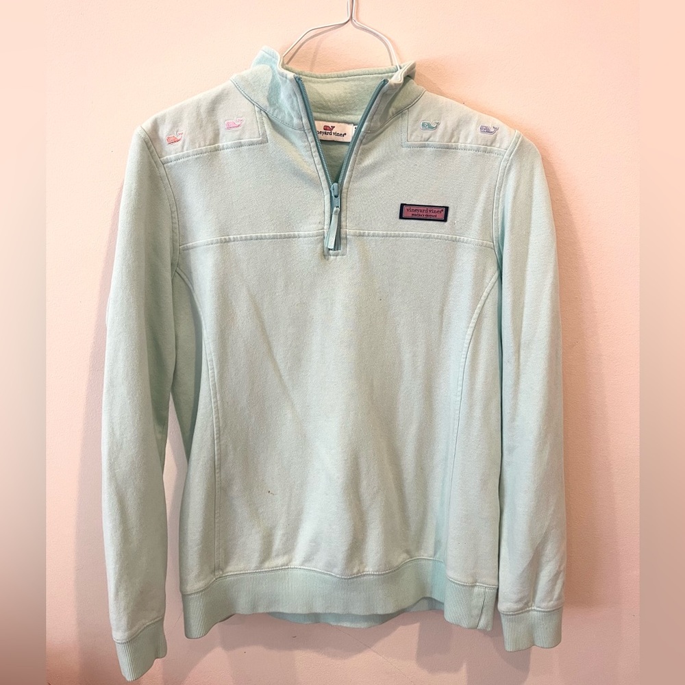 Blue Vineyard Vines Quarter Zip